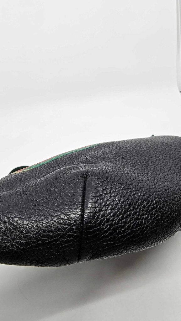 Gucci Grained Calfskin Web Beltbag