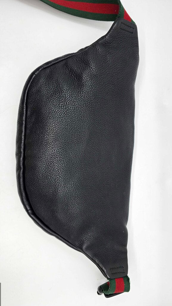 Gucci Grained Calfskin Web Beltbag
