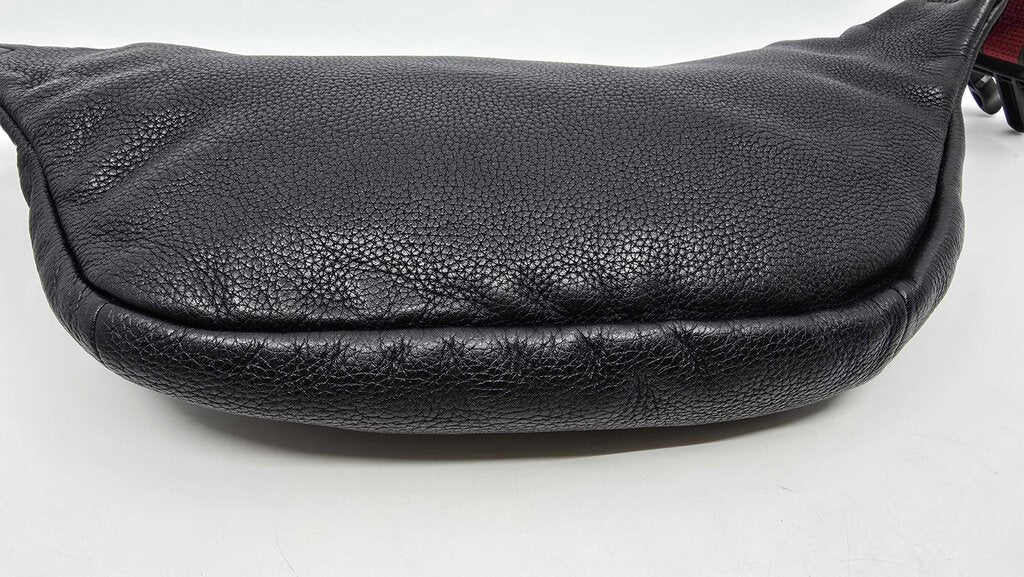 Gucci Grained Calfskin Web Beltbag