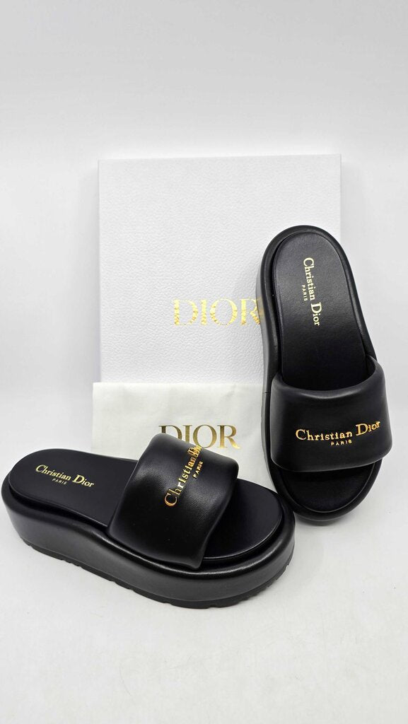 Dior D-Lane Platform Slides