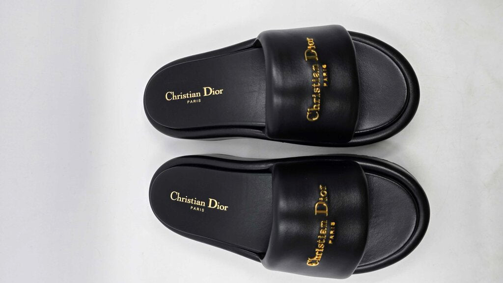 Dior D-Lane Platform Slides