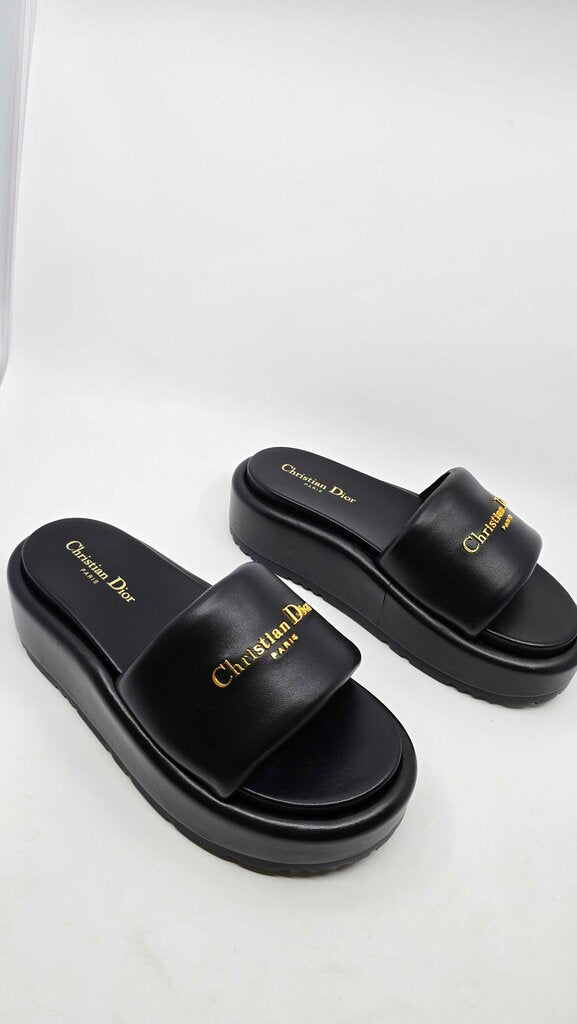 Dior D-Lane Platform Slides