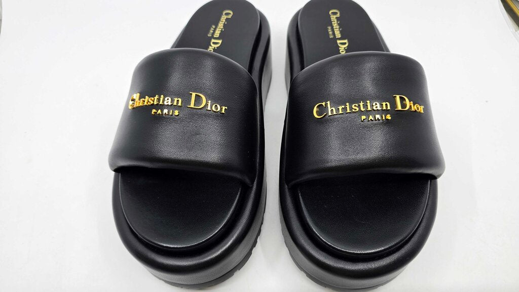Dior D-Lane Platform Slides