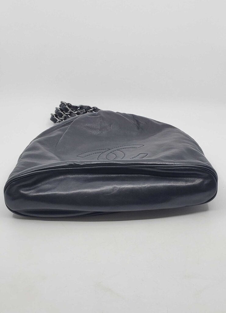 Chanel 2006-2008 Rock and Chain Lambskin Hobo Bag