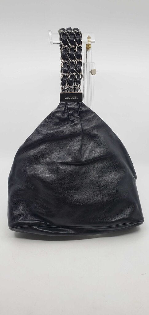Chanel 2006-2008 Rock and Chain Lambskin Hobo Bag