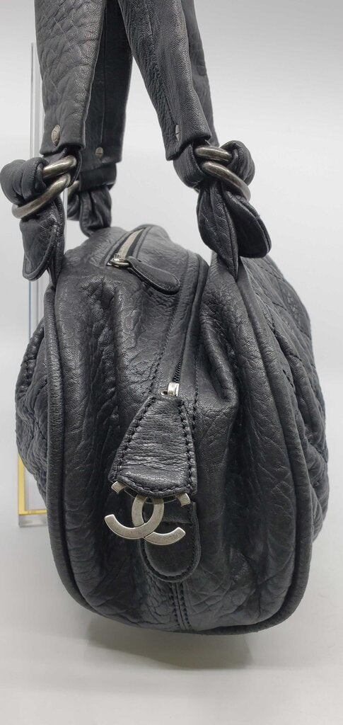Chanel Distressed Lambskin Le Marais Bowler Bag