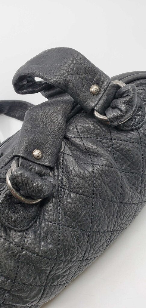 Chanel Distressed Lambskin Le Marais Bowler Bag