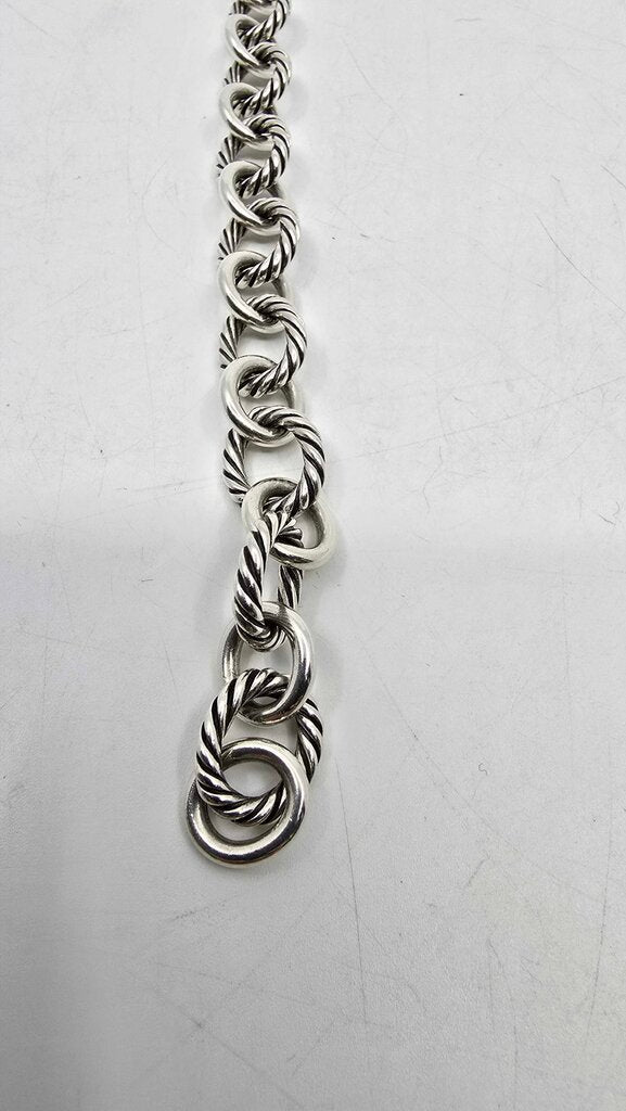 David Yurman Oval Chain Link Bracelet