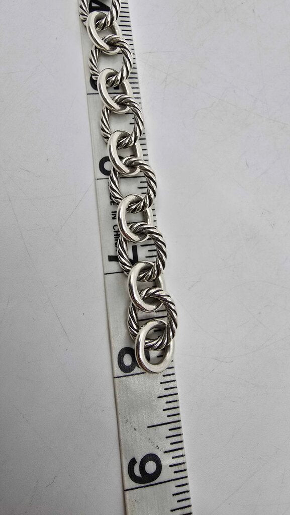 David Yurman Oval Chain Link Bracelet