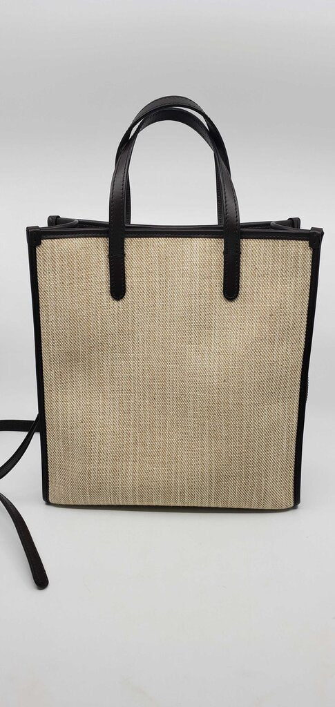 Dolce & Gabbana Large Logo Canvas Shopping Tote