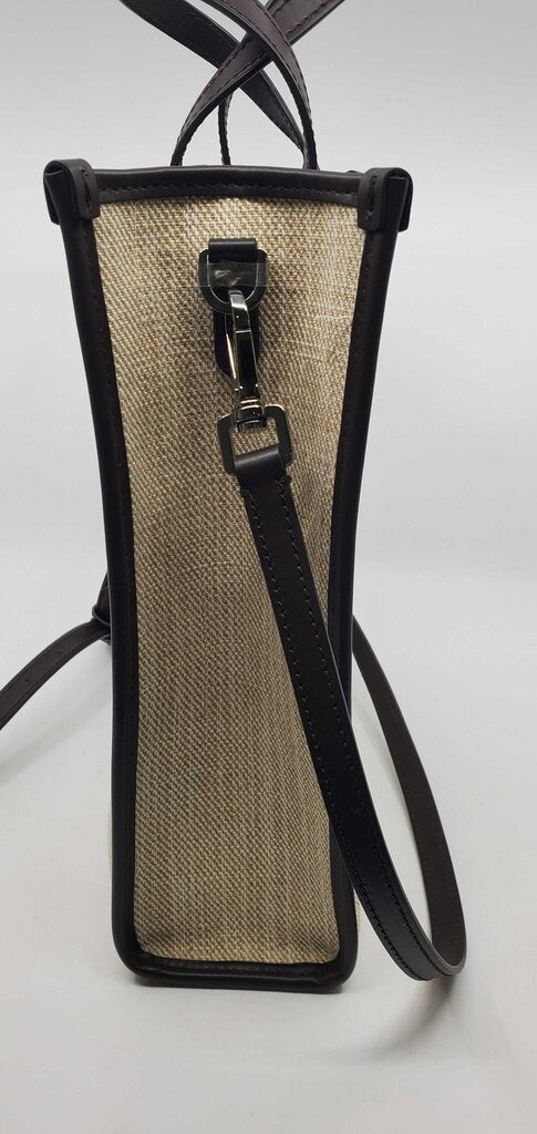 Dolce & Gabbana Large Logo Canvas Shopping Tote