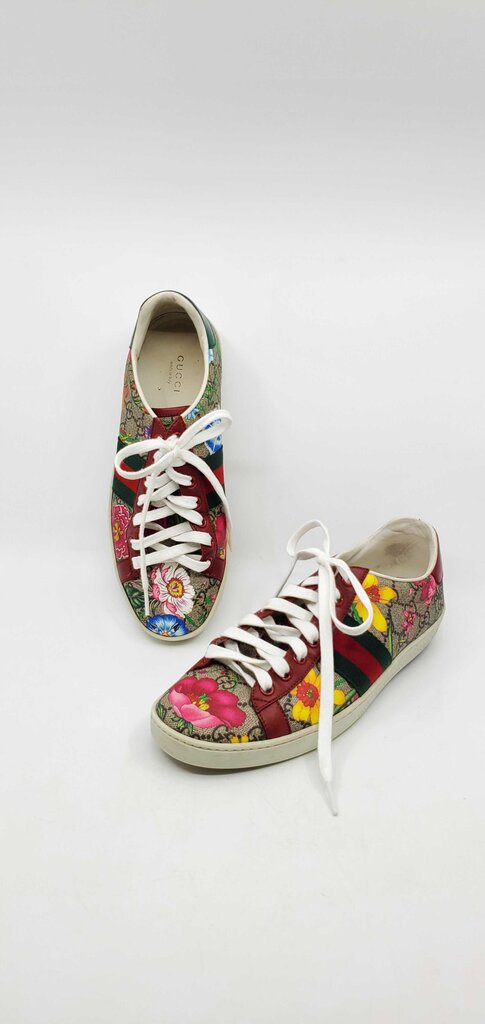 Gucci Ace GG Supreme Floral Sneakers