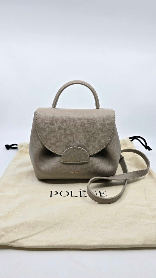 Polene Numéro Un Nano EDITION TEXTURED TAUPE