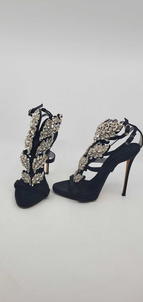 Giuseppe Zanotti Cruel Wings Crystal embellished sandals