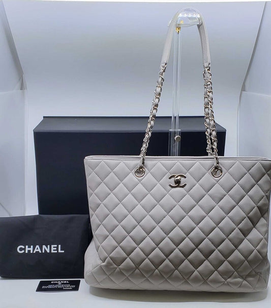 Chanel Quilted Large Classic Shopping Tote