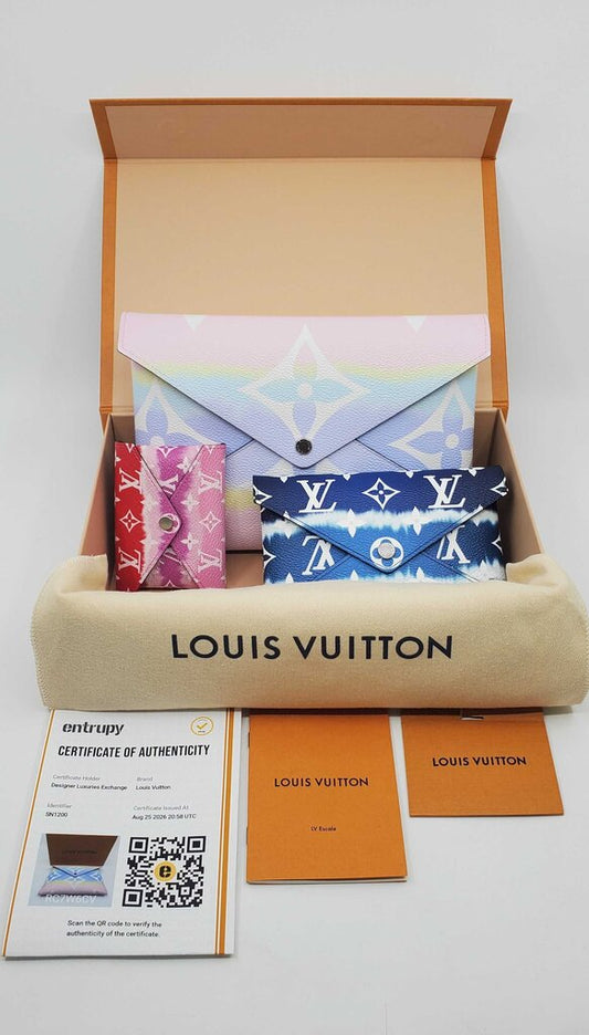 Louis Vuitton Kirigami Pochette Set Limited Edition Escale Monogram Giant