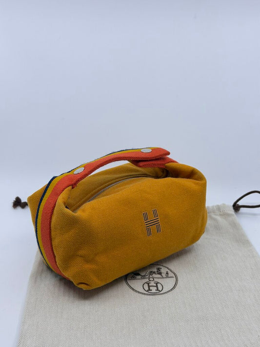 Hermes Rocabar Small Wool Bride-A-Brac Pouch